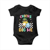 Chicks Dig Me Baby Onesie Funny Easter Chick