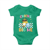 Chicks Dig Me Baby Onesie Funny Easter Chick