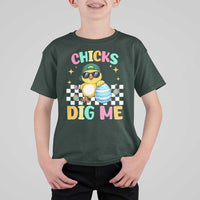 Chicks Dig Me T Shirt For Kid Funny Easter Chick