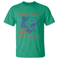 First of All Jesus Thinks I'm A Delight T Shirt Funny Opossum Christian