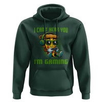 Funny Pizza Video Gaming Hoodie I Can Not Hear You I Am Gaming - Wonder Print Shop