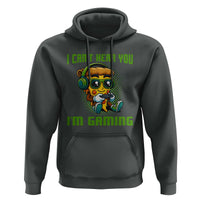 Funny Pizza Video Gaming Hoodie I Can Not Hear You I Am Gaming - Wonder Print Shop