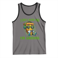 Funny Pizza Video Gaming Tank Top I Can Not Hear You I Am Gaming - Wonder Print Shop