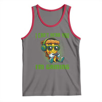 Funny Pizza Video Gaming Tank Top I Can Not Hear You I Am Gaming - Wonder Print Shop