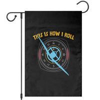 Funny Pilot Aviation Airplane Garden Flag This Is How We Roll - Wonder Print Shop
