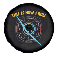 Funny Pilot Aviation Airplane Spare Tire Cover This Is How We Roll - Wonder Print Shop
