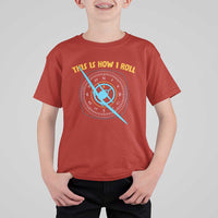 Funny Pilot Aviation Airplane T Shirt For Kid This Is How We Roll - Wonder Print Shop