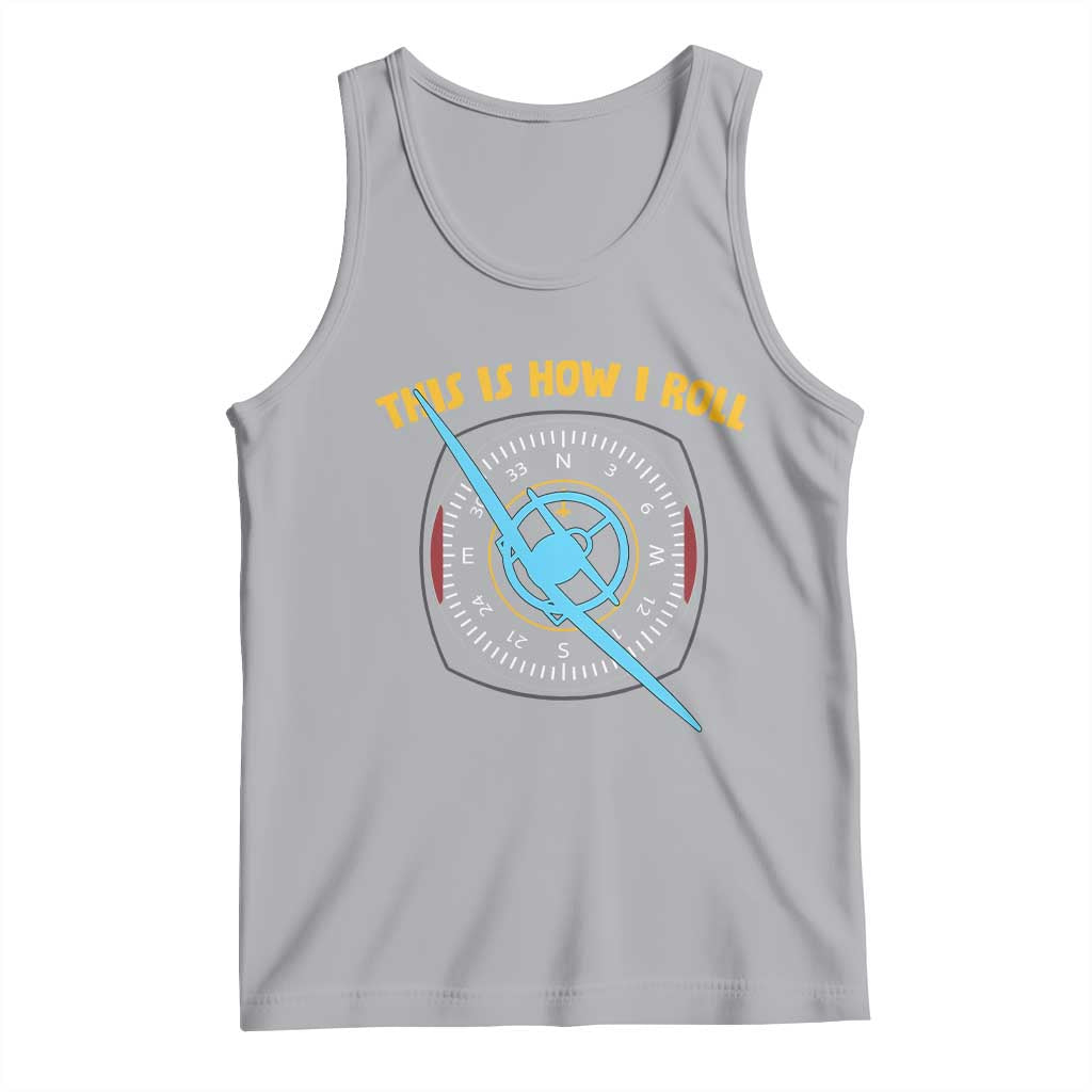 Funny Pilot Aviation Airplane Tank Top This Is How We Roll - Wonder Print Shop