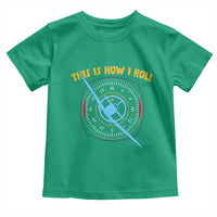 Funny Pilot Aviation Airplane Toddler T Shirt This Is How We Roll - Wonder Print Shop