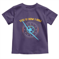 Funny Pilot Aviation Airplane Toddler T Shirt This Is How We Roll - Wonder Print Shop