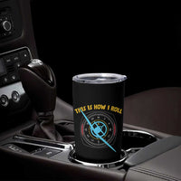 Funny Pilot Aviation Airplane Tumbler Cup This Is How We Roll - Wonder Print Shop
