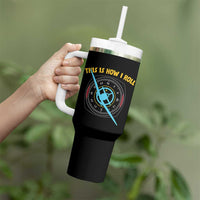 Funny Pilot Aviation Airplane Tumbler With Handle This Is How We Roll - Wonder Print Shop