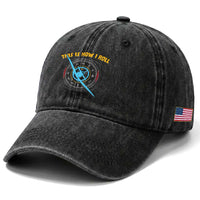 Funny Pilot Aviation Airplane Washed Cotton Baseball Cap This Is How We Roll