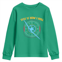 Funny Pilot Aviation Airplane Youth Sweatshirt This Is How We Roll - Wonder Print Shop