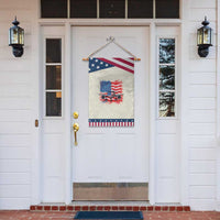 Pilot Airplane Patriotic American Flag Plane Aviation Garden Flag