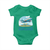Funny Pilot Aviation Baby Onesie Easily Distracted By Airplanes Lover - Wonder Print Shop