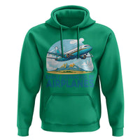 Funny Pilot Aviation Hoodie Easily Distracted By Airplanes Lover - Wonder Print Shop