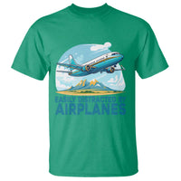 Funny Pilot Aviation T Shirt Easily Distracted By Airplanes Lover - Wonder Print Shop