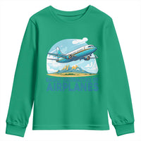 Funny Pilot Aviation Youth Sweatshirt Easily Distracted By Airplanes Lover - Wonder Print Shop