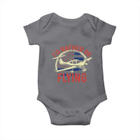 Funny Airplane Pilot Baby Onesie I'd Rather Be Flying - Wonder Print Shop