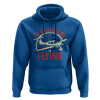 Funny Airplane Pilot Hoodie I'd Rather Be Flying - Wonder Print Shop