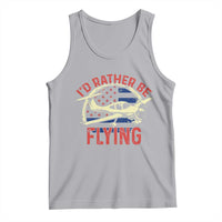 Funny Airplane Pilot Tank Top I'd Rather Be Flying - Wonder Print Shop