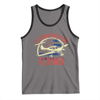 Funny Airplane Pilot Tank Top I'd Rather Be Flying - Wonder Print Shop
