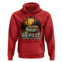 RV Pilot Enjoying The Journey Hoodie Funny Camping Lover - Wonder Print Shop