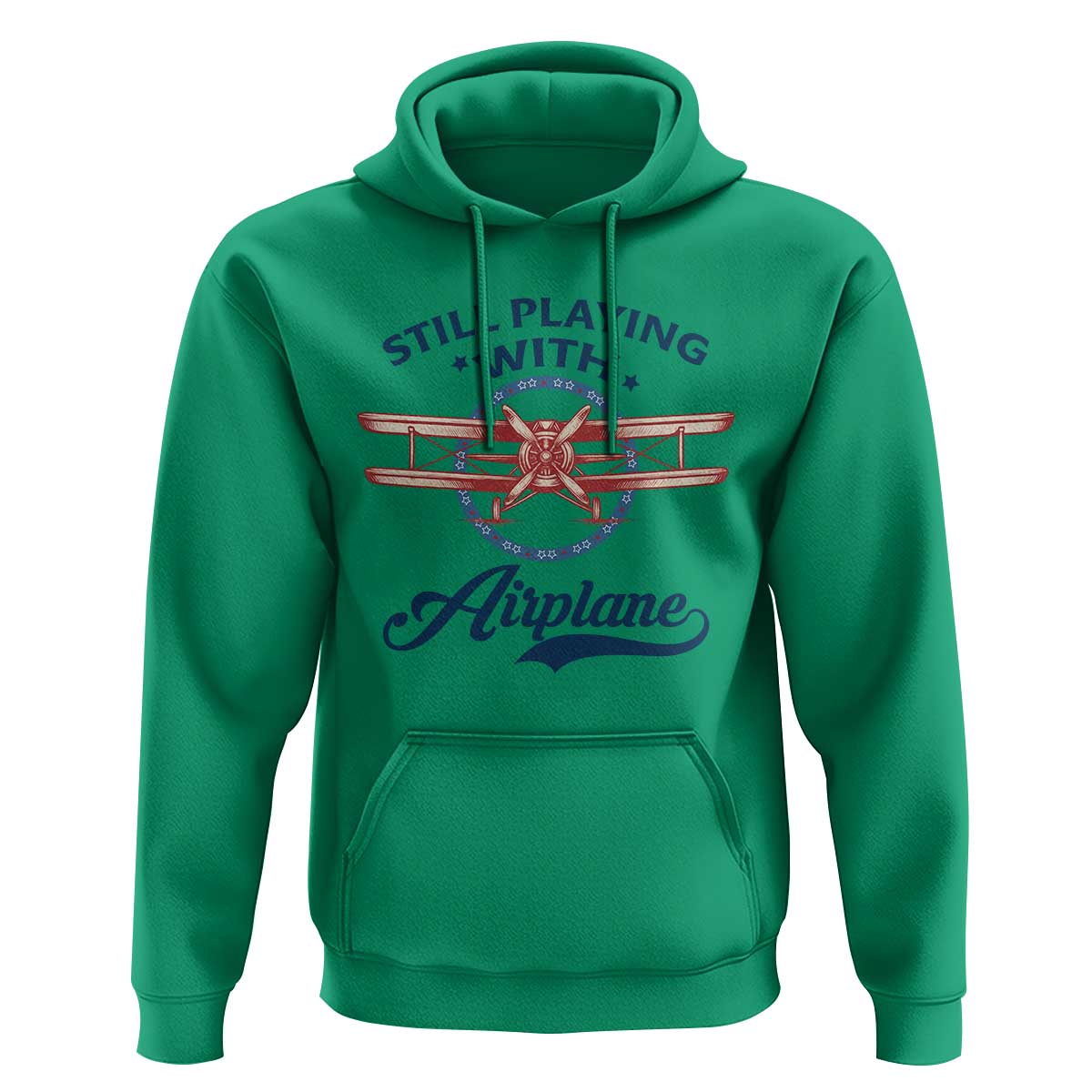 Still Playing With Airplane Hoodie Aviation Lover Airline Pilot - Wonder Print Shop