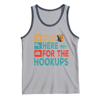 RV Camping Caravan Motorhome Tank Top Just Here For The Hookups - Wonder Print Shop