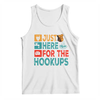 RV Camping Caravan Motorhome Tank Top Just Here For The Hookups - Wonder Print Shop