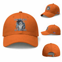Hide Your Wife The Alpha Is Here Baseball Cap Funny Sarcastic Cringe Werewolf Meme