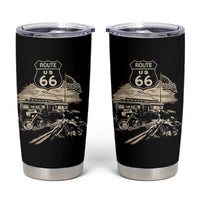 Route Highway 66 100 Year Centennial Motorcycle Americana Road Sign Tumbler Cup