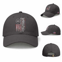 Springfield Massachusetts American Flag Established 1636 Baseball Cap