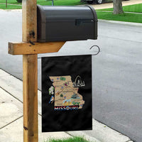 Missouri Map Landmarks Major Cities Roads Flag Garden Flag