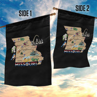 Missouri Map Landmarks Major Cities Roads Flag Garden Flag