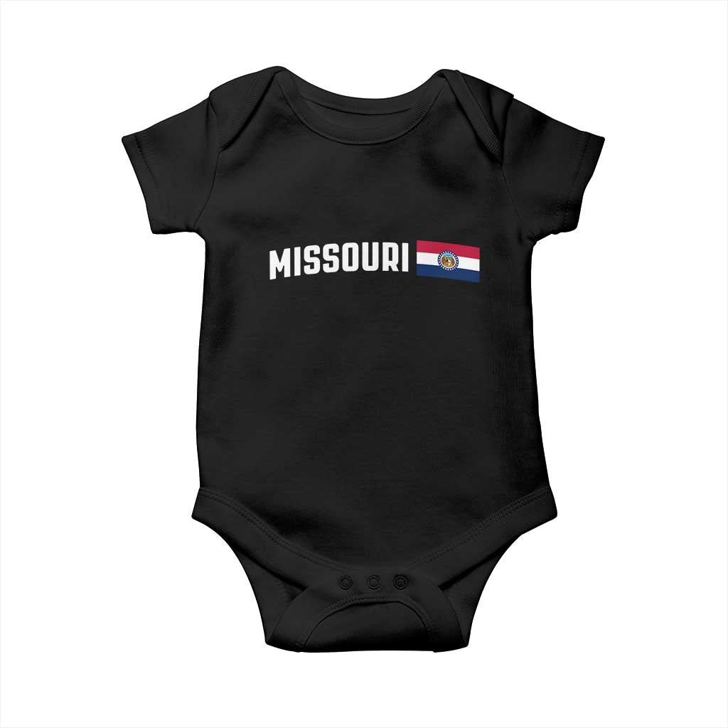 Missouri Missourian MO State Flag Baby Onesie