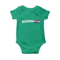 Missouri Missourian MO State Flag Baby Onesie