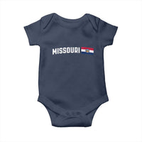 Missouri Missourian MO State Flag Baby Onesie