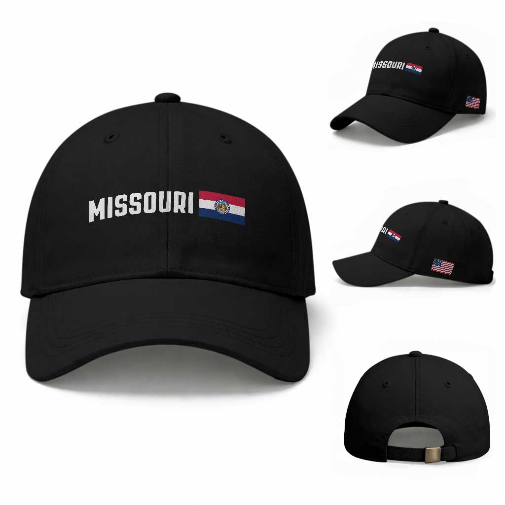 Missouri Missourian MO State Flag Baseball Cap