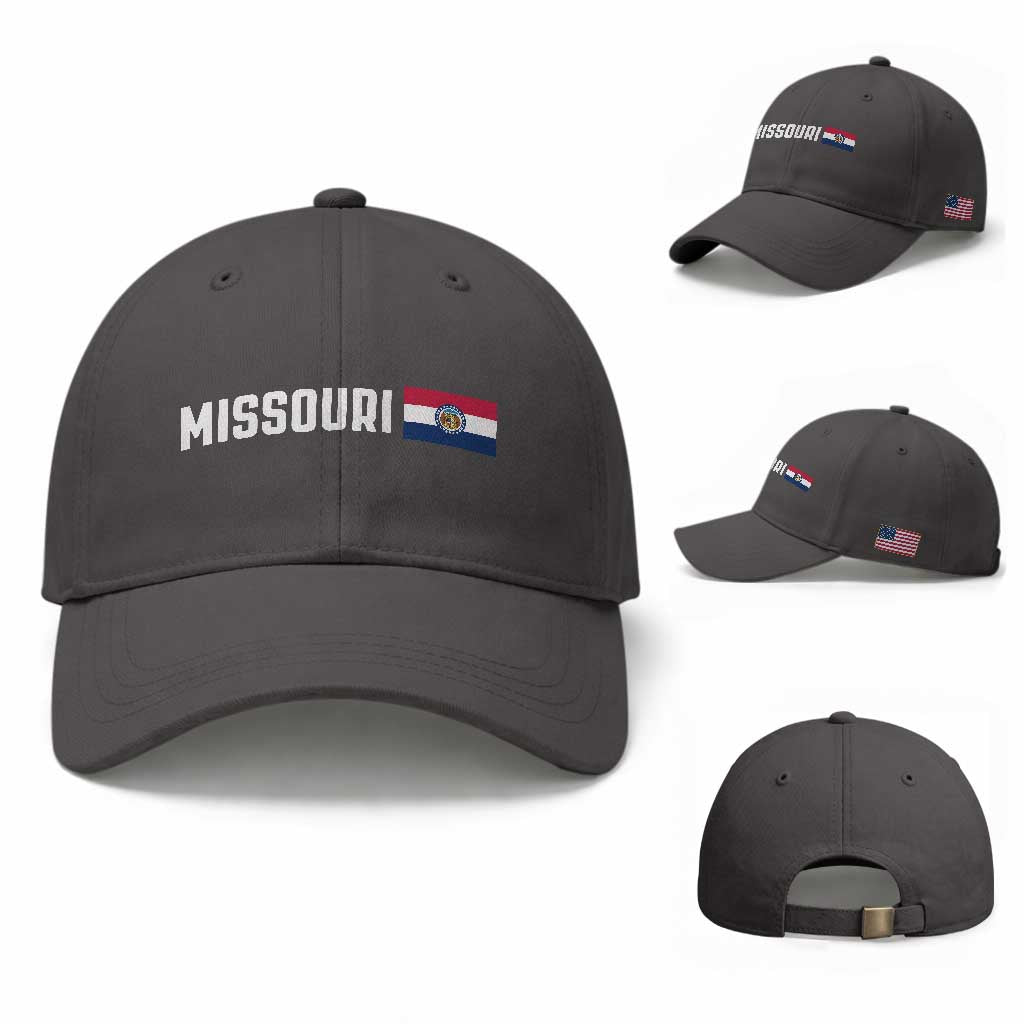 Missouri Missourian MO State Flag Baseball Cap