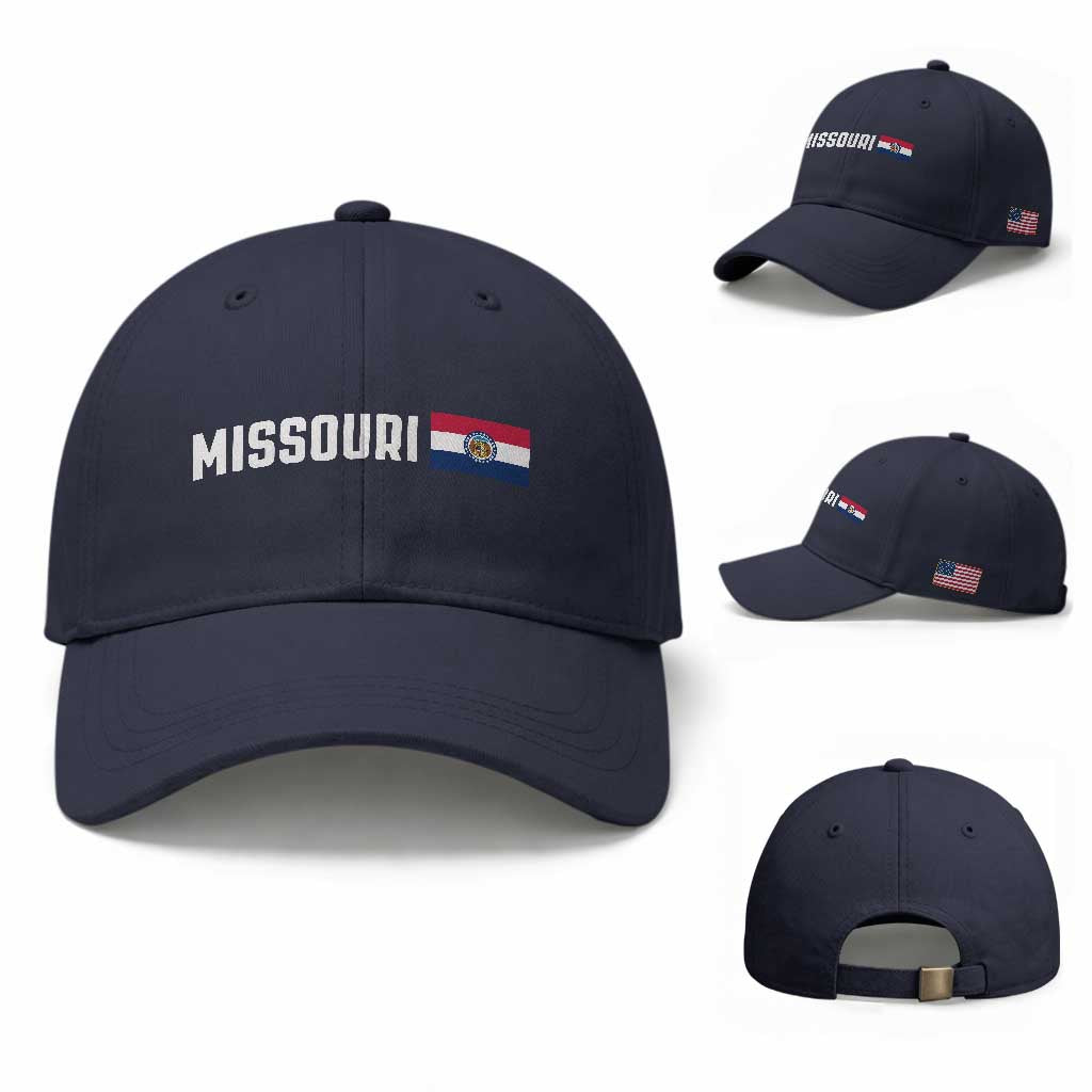 Missouri Missourian MO State Flag Baseball Cap