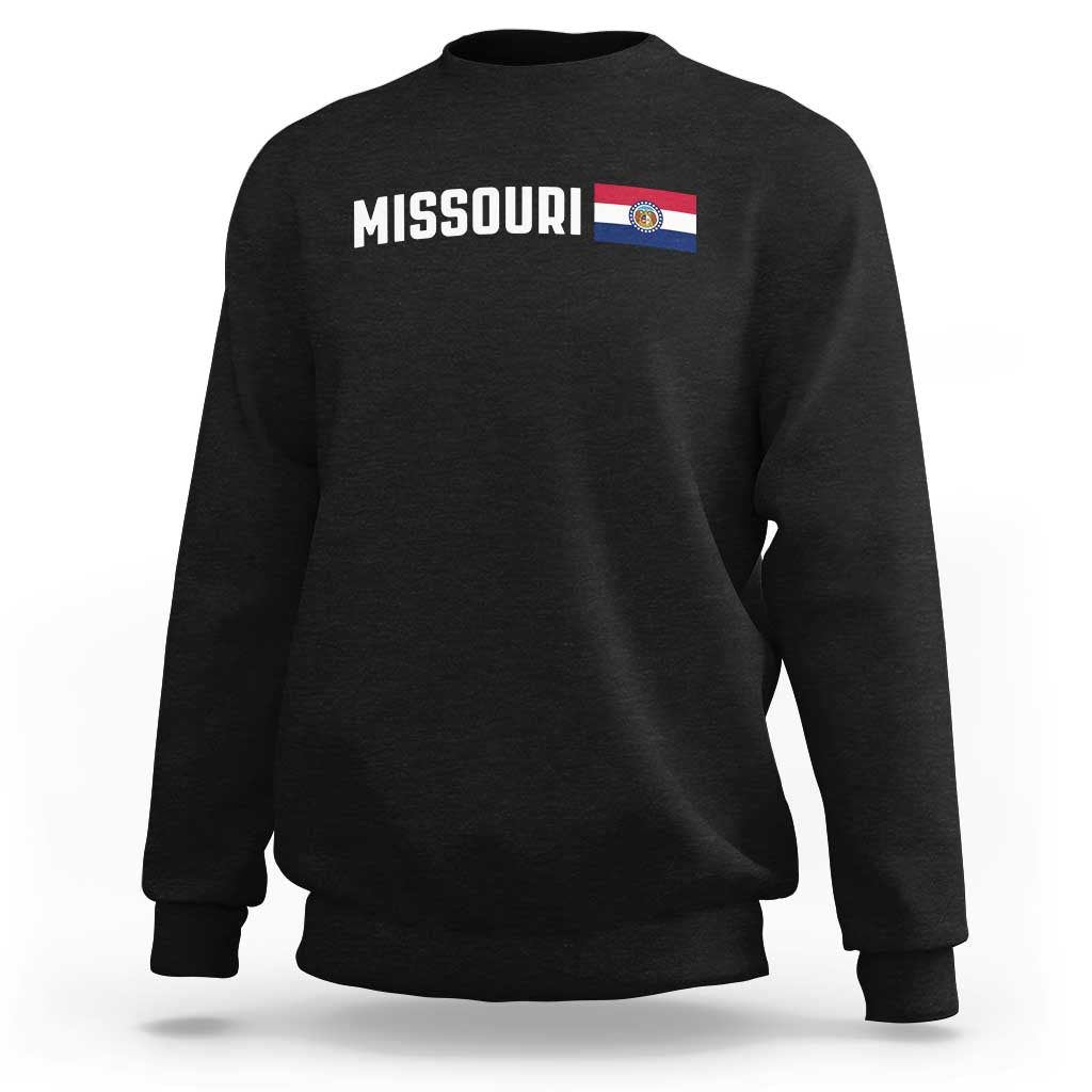 Missouri Missourian MO State Flag Sweatshirt
