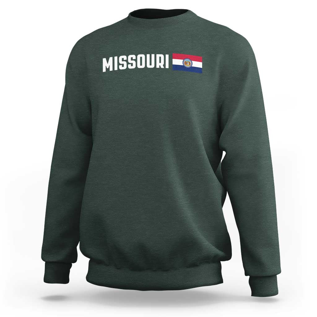 Missouri Missourian MO State Flag Sweatshirt