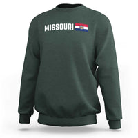 Missouri Missourian MO State Flag Sweatshirt