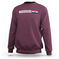 Missouri Missourian MO State Flag Sweatshirt