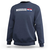 Missouri Missourian MO State Flag Sweatshirt