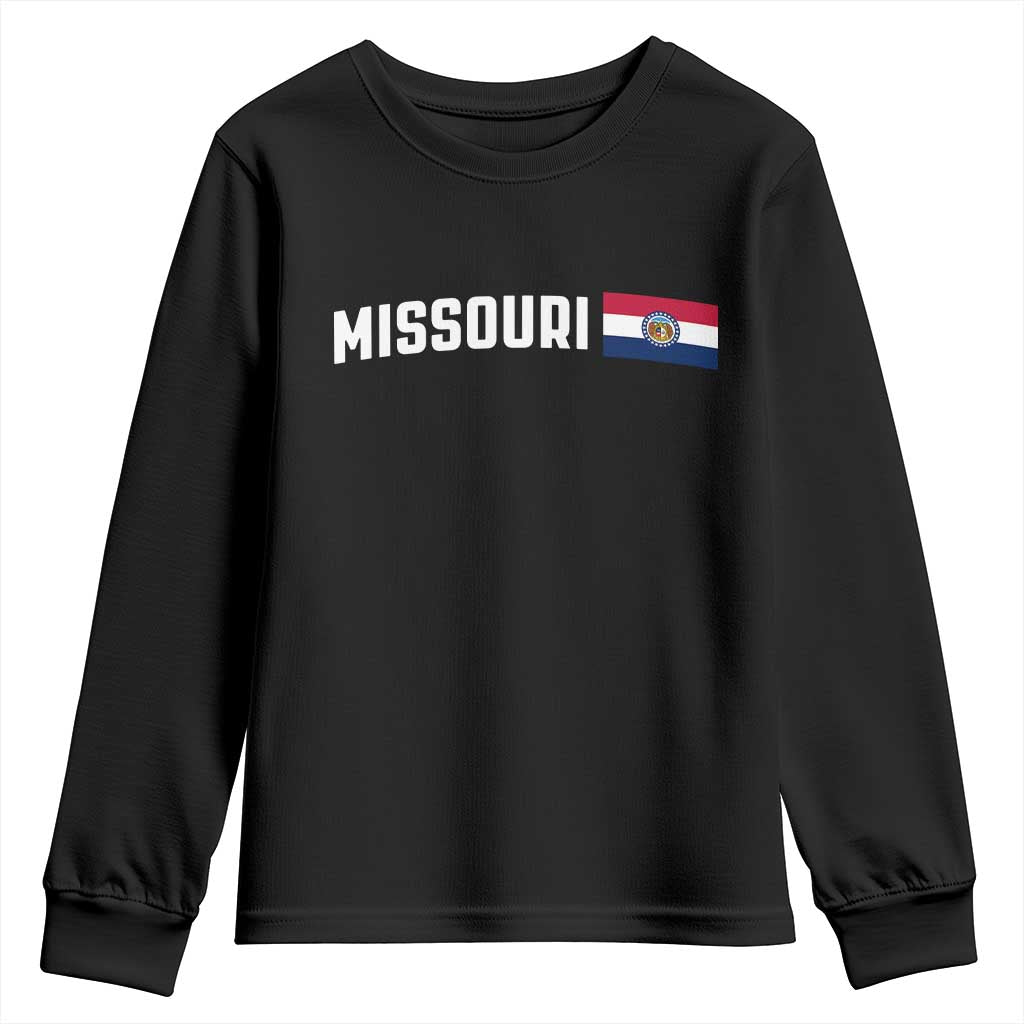 Missouri Missourian MO State Flag Youth Sweatshirt