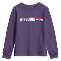 Missouri Missourian MO State Flag Youth Sweatshirt