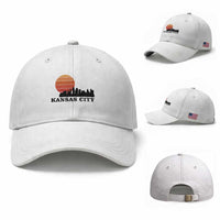 Kansas City Missouri Retro 80s Style Baseball Cap